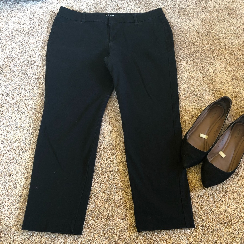 Old Navy Black Pixie Pants Sz 14